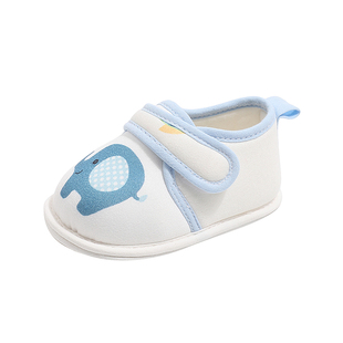 款 婴儿布鞋 子 学步春秋季 12月0 1岁男女宝宝室内软底手工步前鞋