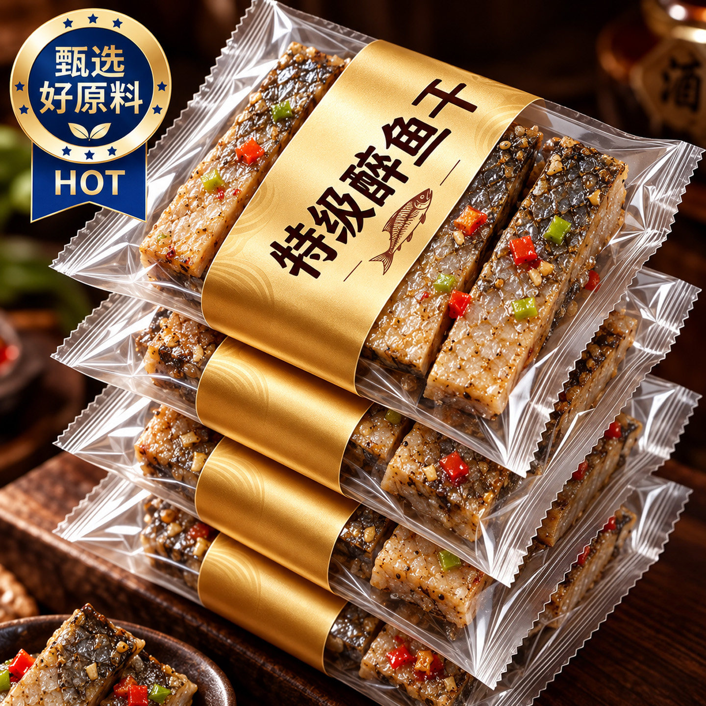 老字号正宗绍兴醉鱼干官方旗舰店图片