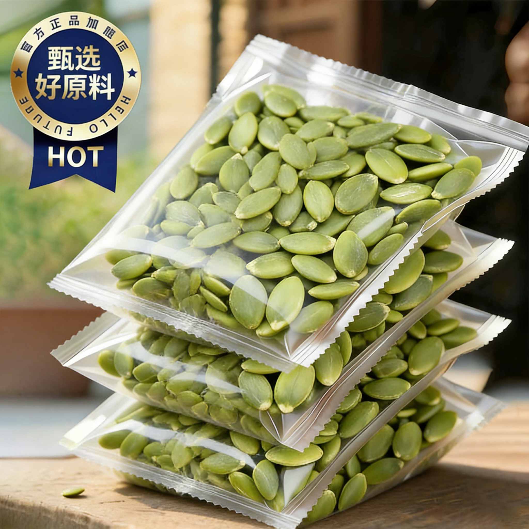 新疆正宗原味有机生熟南瓜子仁南瓜籽无糖新鲜烘焙特大官方旗舰店