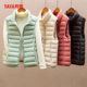 2024新款 鸭鸭羽绒马甲女短款 秋冬季 中年妈妈立领坎肩保暖减龄外套