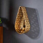 东南亚风复古烛台轻奢墙面装 饰客厅卧室家用壁挂T做旧浪漫铁艺壁