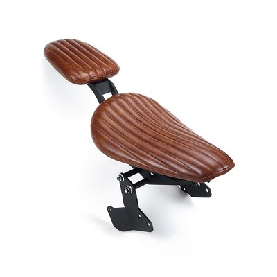 适用春风CLC450摩托车改装折叠坐K垫前后坐垫总成带人座垫