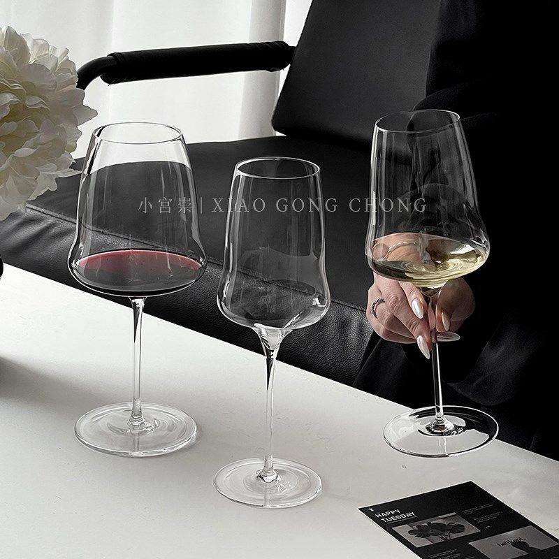 云朵葡萄c酒杯纯手工超薄水晶玻璃波尔多红酒杯勃艮第高脚香槟杯,餐饮具,葡萄酒/红酒杯,淘宝优惠券,粉丝福利购,淘宝优惠卷