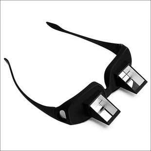 高清懒人眼镜卧式眼镜折射镜 垂钓俯视眼镜 户外沙滩镜卧式望远镜