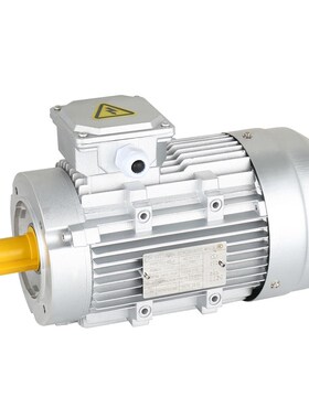 铝壳电动机三相B14江苏品鑫90/250/750/1100W立式小Z法兰油泵马达