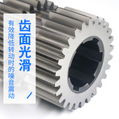SK50P数控车床配件宝鸡SK40P机床齿轮主轴箱零件CRJK6150皮带轮轴