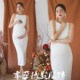 速发影楼展会新妈孕妇照服装 咪拍照高服 复古衣级感连衣裙大肚孕款
