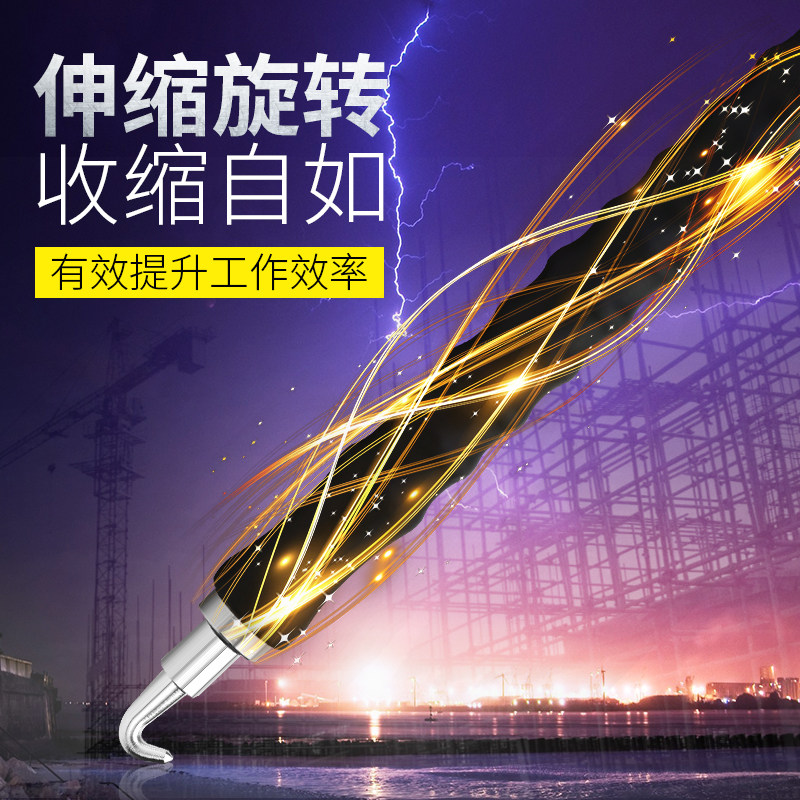 速发半自动钢筋钩 直拉式不锈钢快速绑扎丝捆铁丝工用器具 钢筋工