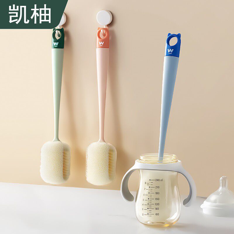 速发长柄丝瓜瓤杯刷刷洗杯子神器家用刷清洗水杯保温海清洁刷杯绵