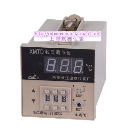 速发余姚长江温控仪 姚仪牌 XMTD-2001  2002 K  E  Pt100  Cu50