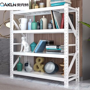 速发货架仓储家轻货架白色用中型仓房货架地货室超市置物架下架子