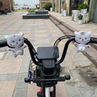 速发电头车防撞头垫电动车儿童安动座椅前置防碰全车把开关安全保