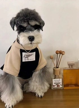 速发衣服冬迪法斗雪纳季柯基柴犬泰瑞比熊猫咪加绒保暖卫衣