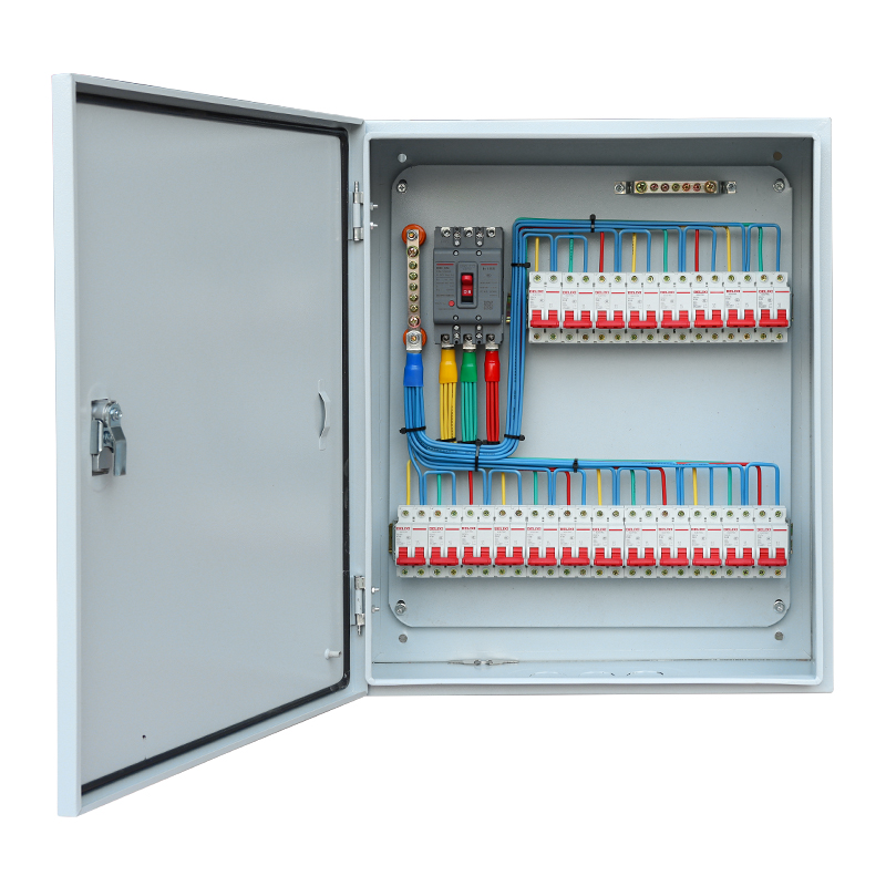 速发新款家用照明配电箱成线柜电箱低压开关控制配三相四套款