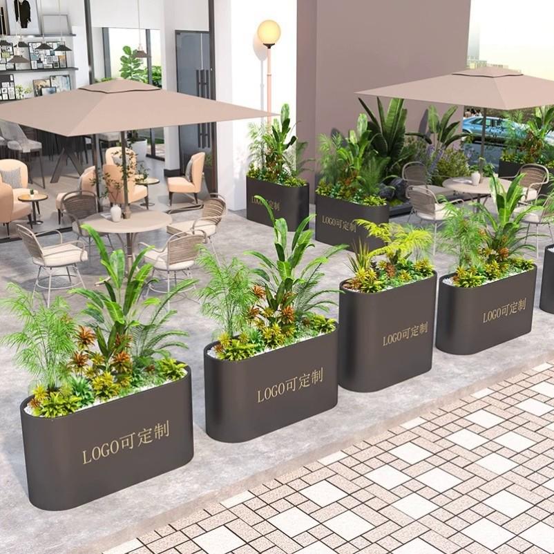 速发户合铁艺花坛台室外铁艺庭院隔断花外组箱户外种植花槽花架