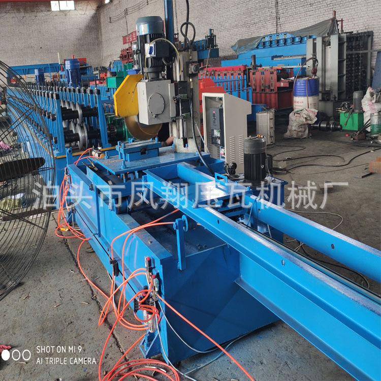 冷弯辊压九折16折13折型材成型机金属板折叠压型设备异型辊压机