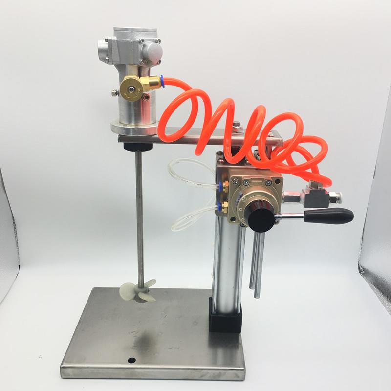 一加仑气动升降搅拌机2L实验室用搅拌机