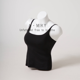 愛米莉 半固定杯收副乳打底背心01 甜甜圈專享