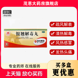世一堂 银翘解毒丸 3g*10丸/盒疏风解表清热解毒风热感冒发热头痛