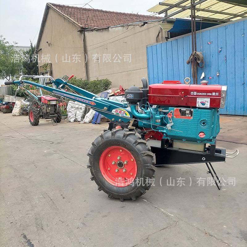 农用手机扶式柴拖油拖拉机1多21功能水稻田耕RGI地带车斗播种机拉