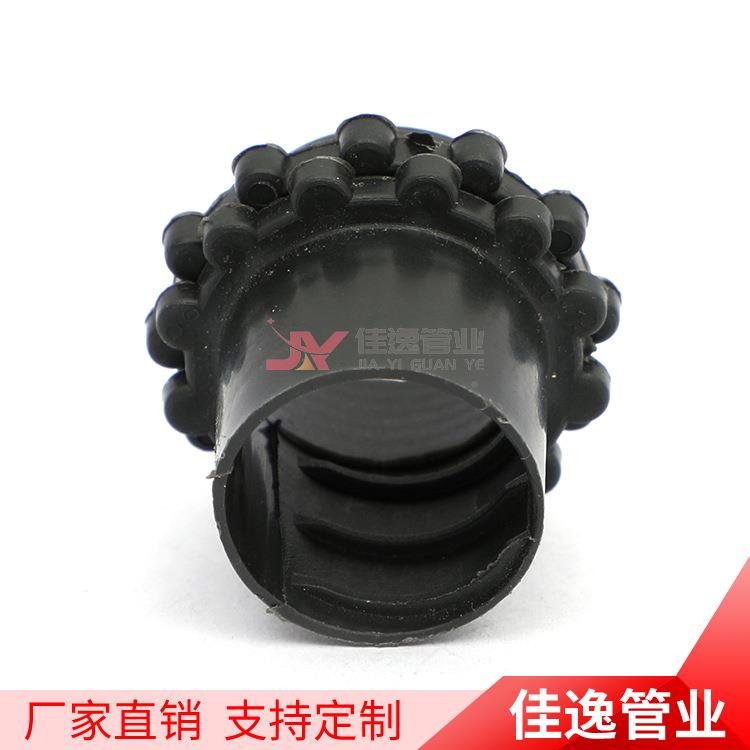 现货包料无品牌/塑软穿保管塑料接头尼龙线电线护塑波纹管连接接