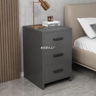 床边柜 床头柜出租屋现代简约经济型储物收纳柜卧室迷你小户型板式