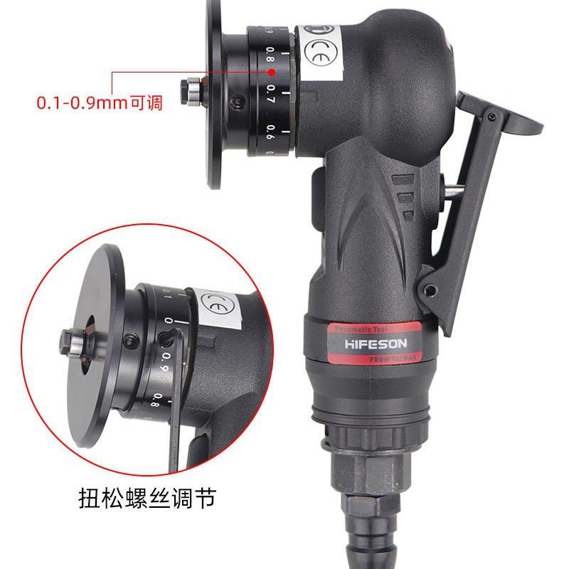 GJY跨境迷持式气动倒你角机木倒角工封手边角磨机度修边倒X