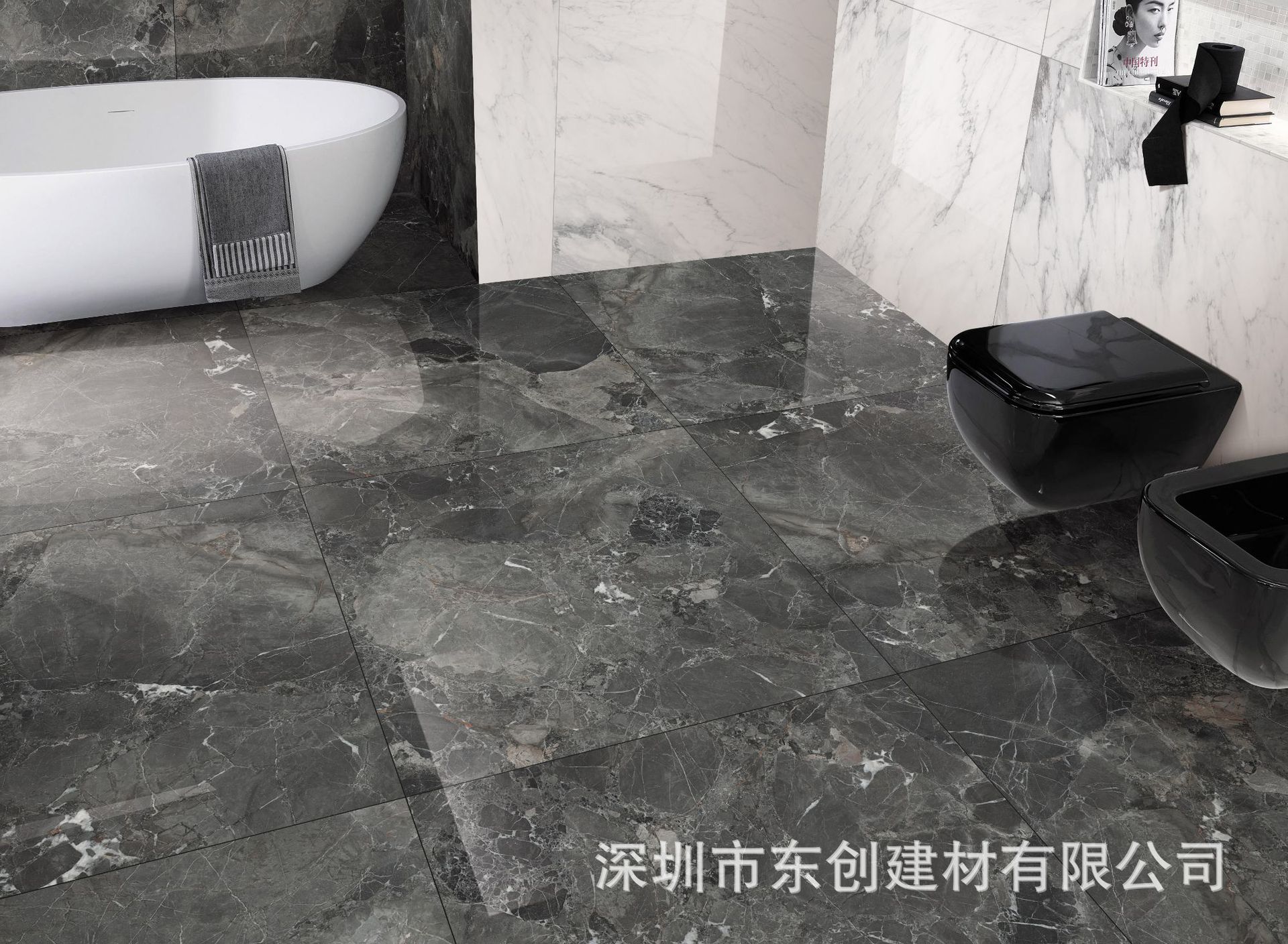 瓷砖900*900地砖新款通体大理石客厅耐脏简约现代抛釉防滑地板砖
