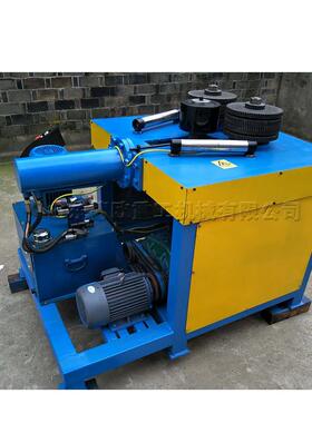 角式槽角钢盘圆钢机DO-96221全自动型材盘圆机小型铁弯弧机弯立拱