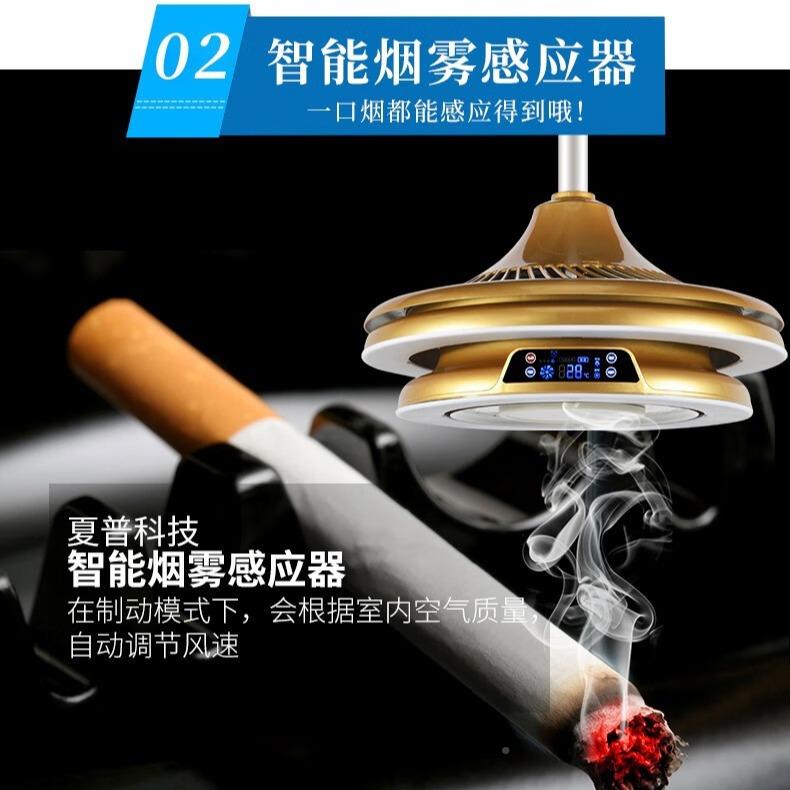 带灯直排棋式室空气净化器灯排烟机酒咨询客服店餐牌厅家用客厅升