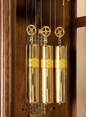 64650美式落地钟客厅别墅欧大式座钟中式国复古械立式德赫姆勒摆