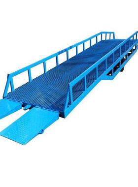 车桥移动式LNW装卸台平集装登箱装货斜坡叉车装货卸平台上车台登