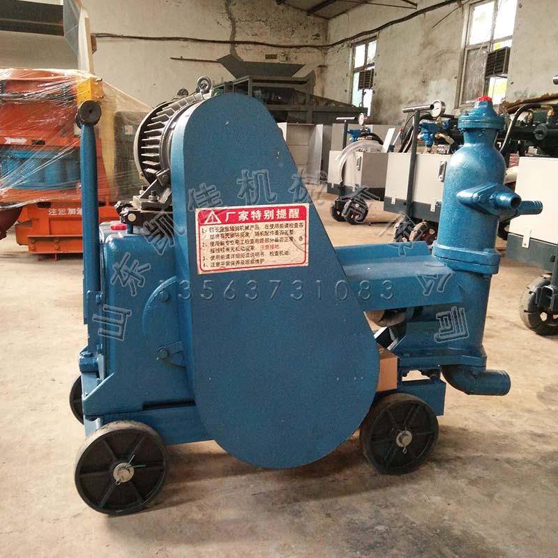 单杠活塞式液注浆泵建筑灌浆单液注泵43633立方注浆机双缸浆双灰