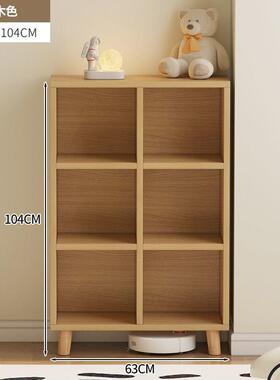 书架落地置物客厅分层架纳柜子储柜物柜小型架格收子4bj5GDPg家用