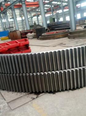 厂家货回轮转现窑齿圈危废物险回转窑焚烧炉大齿耐磨传动QOF大齿