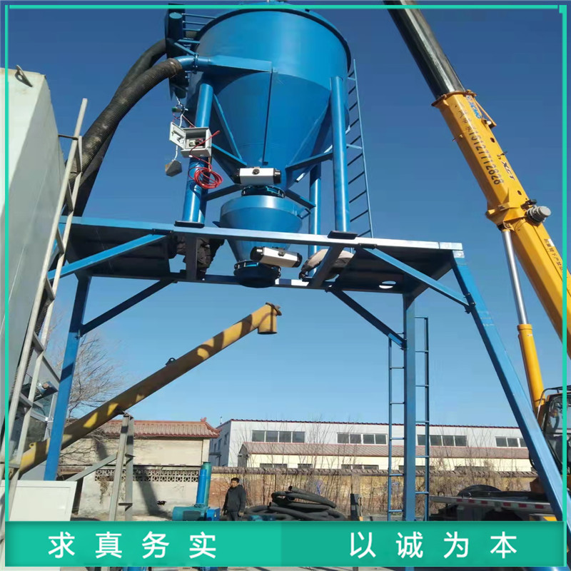 200型号粉料倒库装车机 50米管道气力输送机 白石灰粉吸灰设备