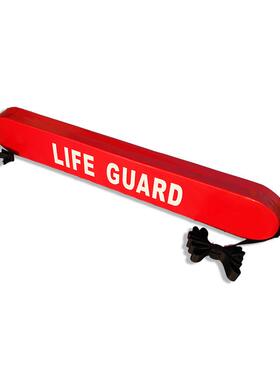 NR红色UJR救生漂水上浮救生B员浮具救生浮浮条浮救生棒单双人救生