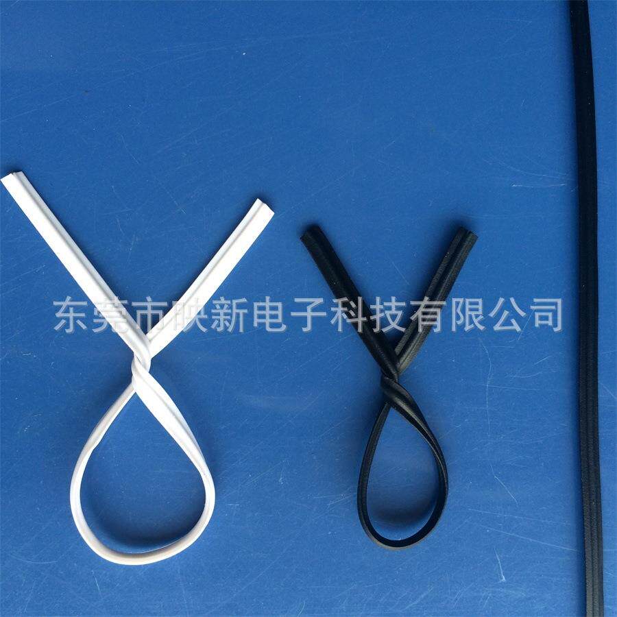 线0.5扎055255环保塑胶绑带胶铁芯扎带包1000米/卷黑色扎丝