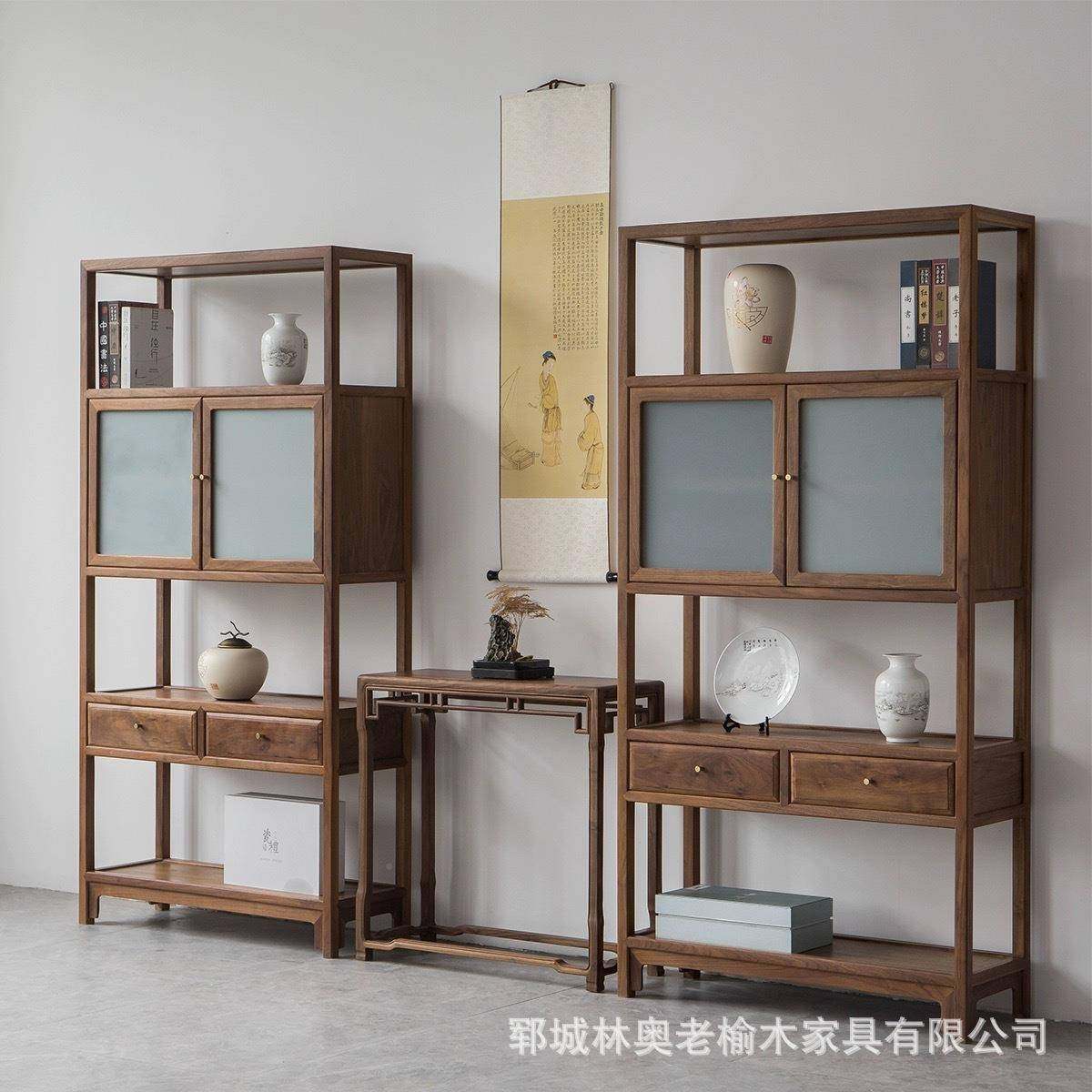 老榆新木隔断博古架式茶20240402展具示柜客厅玄关书架办公中室文,玩具/童车/益智/积木/模型,其它,淘宝优惠券,粉丝福利购,淘宝优惠卷