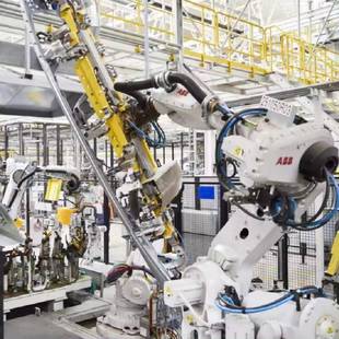 垛抛光焊械接6轴机 HWX3.2搬运码 BB负载150RKG机器人IB670A0 150