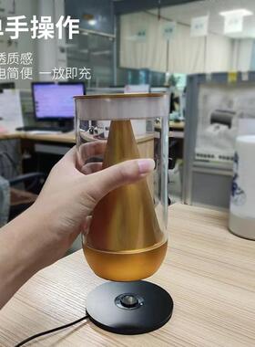 酒桌店充电台触灯式复古轻奢铝金摸属氛围灯酒吧餐厅BC1045T面商