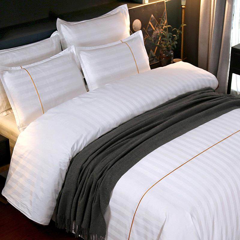 酒店床品四单件品套床上41006用民宿白色床笠被套被子被褥全套风,玩具/童车/益智/积木/模型,其它,淘宝优惠券,粉丝福利购,淘宝优惠卷