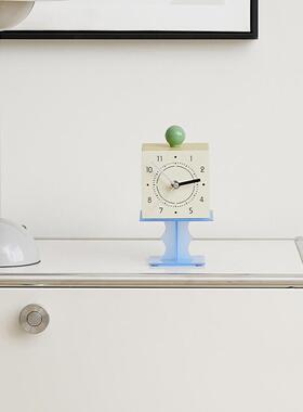 WTYOS909OZOOM屋准家居创关座装饰品客厅钟表时钟意电视柜桌面玄