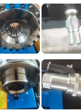 型分体式家式压机管手36307动扣压机半自动操作高压钢管扣压新机