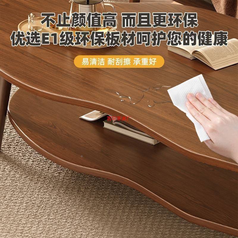 几小户无品牌/型新款桌云朵桌双层沙复发茶桌茶古出租屋小子现代