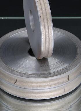 玻璃岩金刚19948石边砂轮圆直边孔磨边青铜烧结磨板内小磨轮D50