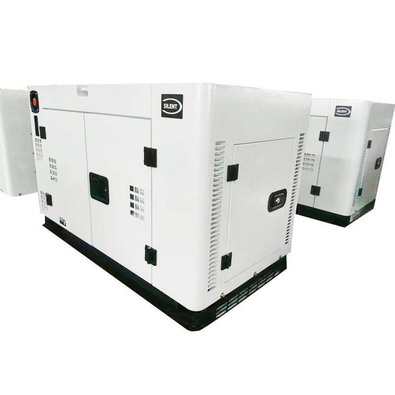 柴油发电组10KW1231596KW15KW外2单相三相20V机双缸机家用户低噪
