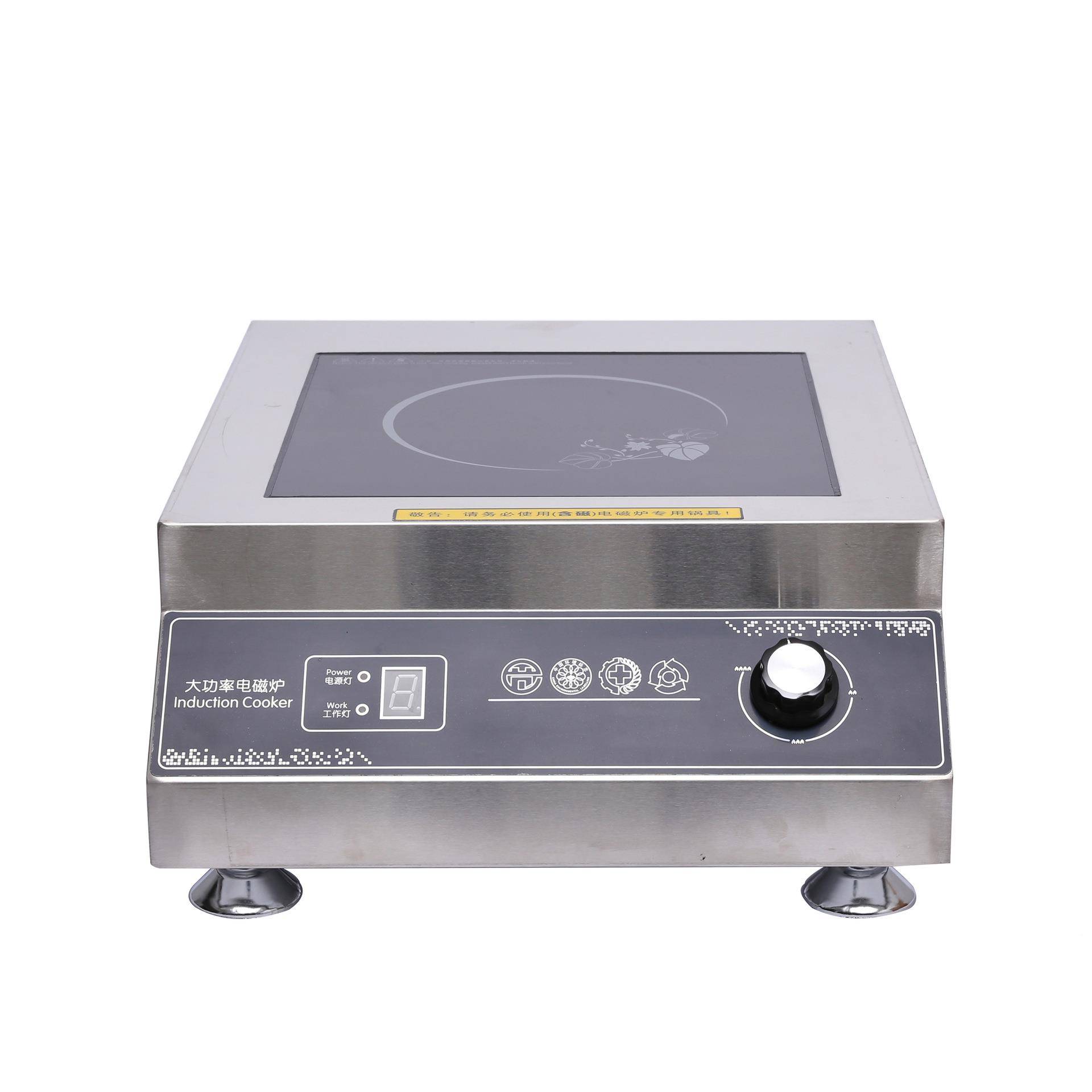 台眼式3.5KW-5W平头汤SXM火炉单大功率电磁灶K猛平头炉台式平面汤