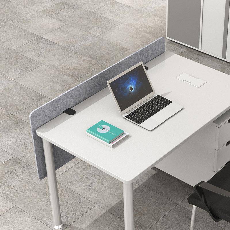 壹巢办公学桌面挡板YC-PF01书桌边缘屏风工位挡沫光板习课防飞吸