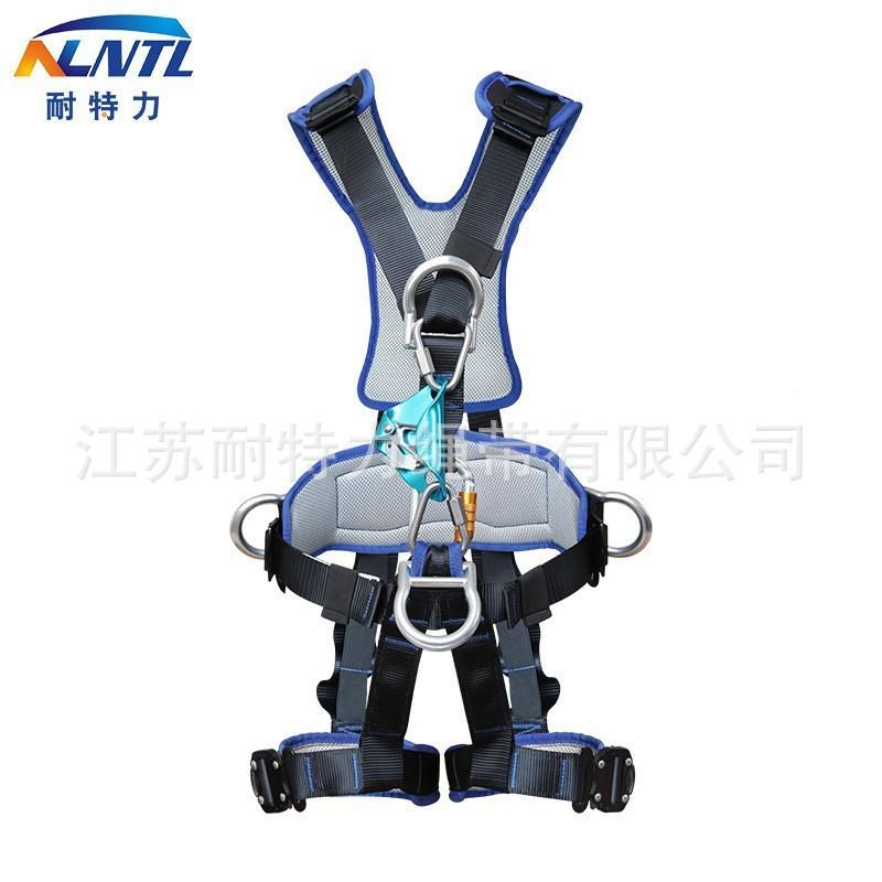 胸升小护码套高空作业防坠落五点式标保绳WKE户外国高装空作业安